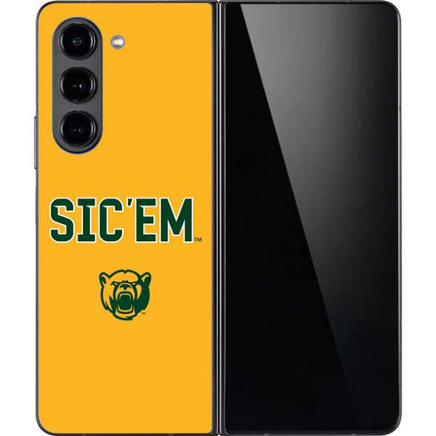 Baylor University Sic Em Galaxy Z Fold5 5G Skin